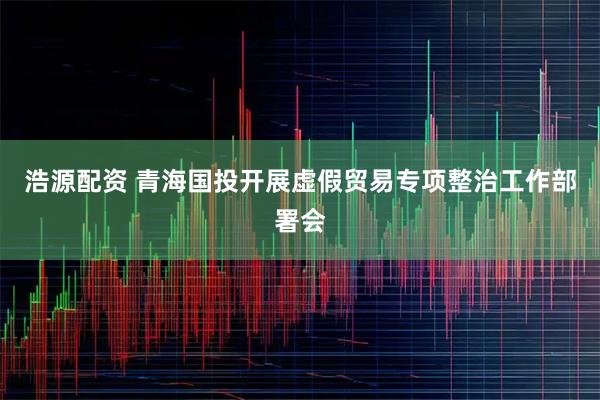 浩源配资 青海国投开展虚假贸易专项整治工作部署会